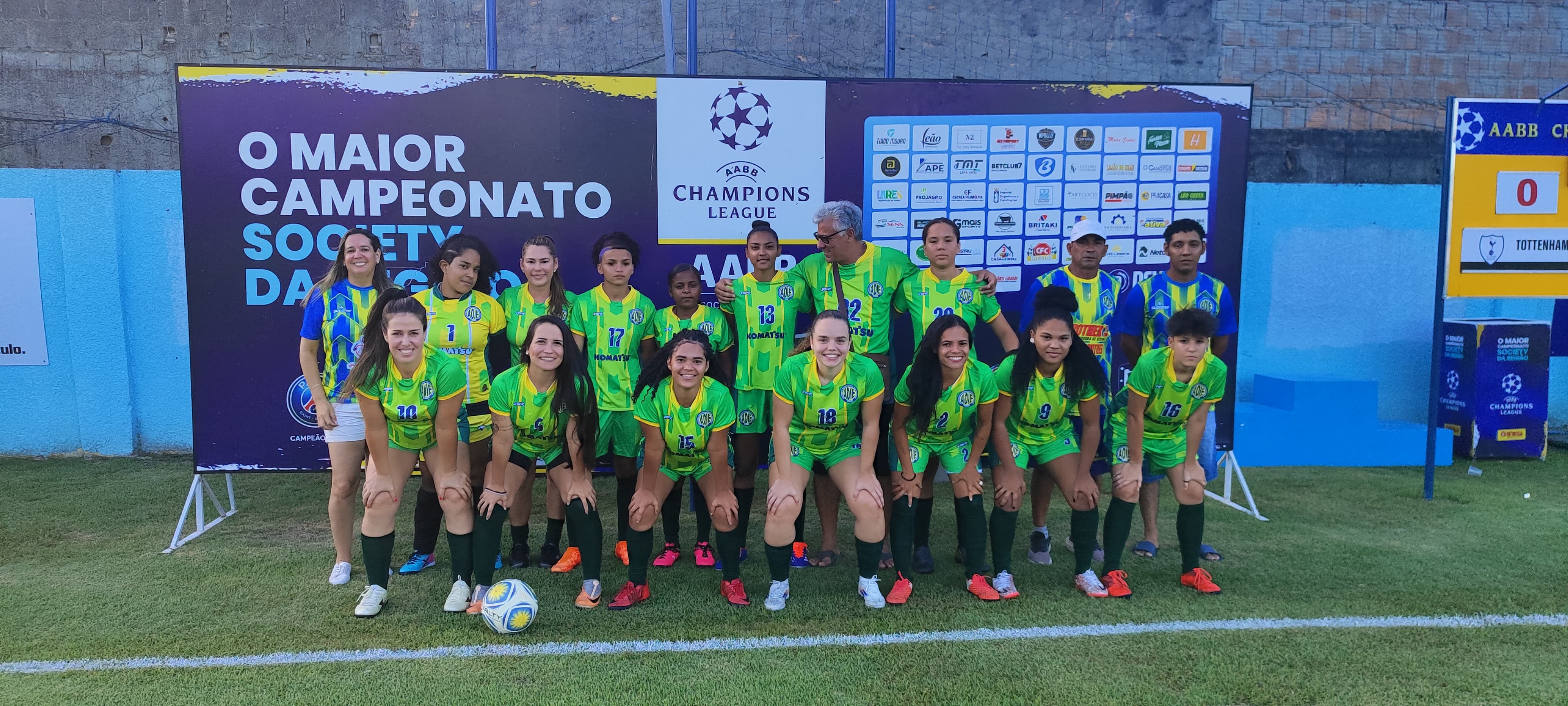 MENINAS DO INDUSTRIAL VENCEM O SEVEN EM AMISTOSO
